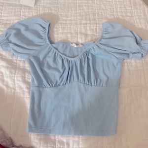 Altards state cute blue mini top